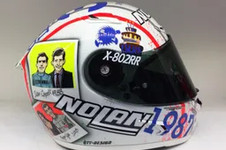 Superbike Jerez: Marco Melandri casco speciale per 30 anni Opinion Leader