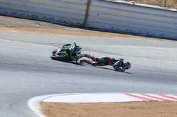 Superbike Laguna Seca, Prove 3: Jonathan Rea, gran botta ma sta bene