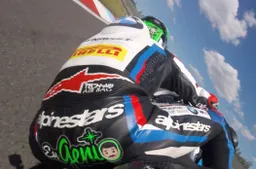 VIDEO Superbike Test BMW: Eugene Laverty onboard al Lausitzring