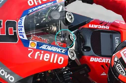 Ducati GP19, cos'è quella farfalla sullo stelo forcella?
