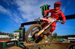 MXGP UFFICIALE L'iridato Tim Gajser salta anche la Russia
