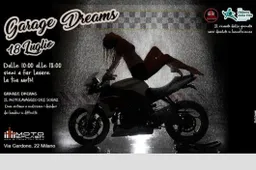 Il 18 luglio torna Garage Dreams, il motolavaggio dei sogni