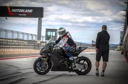 Superbike, test Aragon: Eugene Laverty-BMW ricomincia l'avventura