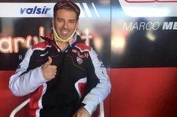 Superbike Aragon Marco Melandri volo pauroso test finiti in anticipo