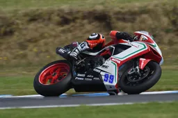 Supersport Aragon Superpole PJ Jacobsen 4° centro, Rolfo 6° tempo