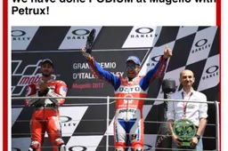 MotoGP Mugello Danilo Petrucci sul podio Basta mezza riga per dire tutto