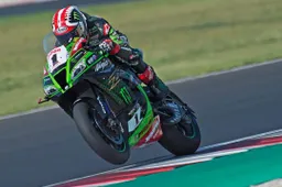 Superbike Test Misano: Jonathan Rea "Sono caduto ad alta velocità, ma tutto ok"
