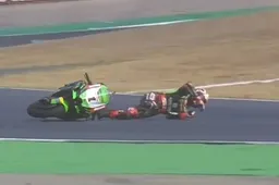Superbike Portimao: Rea cade ancora, van der Mark lo sprint è BMW