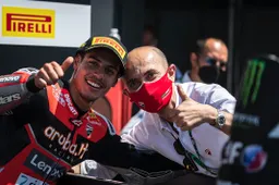 Superbike Misano, Michael Rinaldi l'ha rifatto nella gara sprint