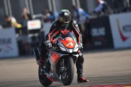 STK1000 Aragon Prove 2 Il cileno Maximilian Scheib esalta l'Aprilia