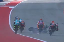 Moto3 Austin: incidenti e doppia bandiera rossa, vince Guevara!