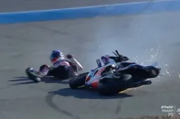 MotoGP Thailandia, Prove: Martin top e caduta, Marquez colpo alla spalla