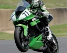 Kawasaki Australia: test con Curtain a Eastern Creek