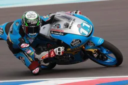 Moto3, Argentina: Trauma cranico per Sergio García
