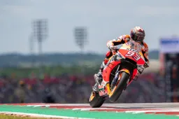 MotoGP, Austin: Warm Up, Marc Márquez in testa