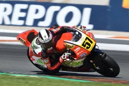 CEV Moto2, Valencia: Vince Edgar Pons, Marcon sul podio