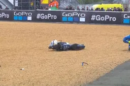 MotoGP: Joan Mir e Karel Abraham, caduti nel giro di ricognizione