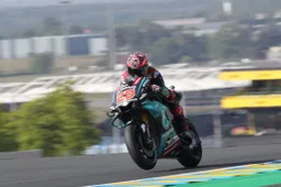 MotoGP, Le Mans: Warm Up, svetta Fabio Quartararo