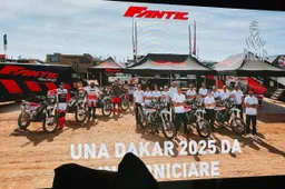Fantic d'orgoglio alla Dakar 2025 "Il gruppo ha fatto la differenza"