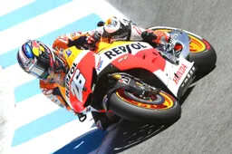 Dani Pedrosa 5° a Laguna Seca con una frattura completa