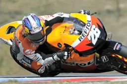 MotoGP Brno Prove Libere 2: Pedrosa 1°, Lorenzo a terra