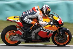 Dani Pedrosa "Due uscite veloci, peccato per la pioggia"