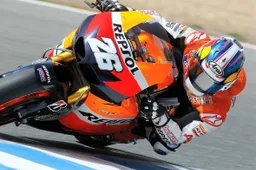 MotoGP Jerez Warm Up: Pedrosa, poi Hayden, non gira Stoner