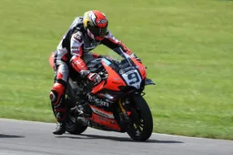 Danilo Petrucci 2° al The Ridge resta leader del MotoAmerica