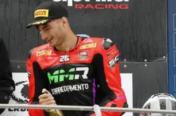 Trofeo Aprilia: Cristian D'Arliano, il primo podio "Finalmente ce l'ho fatta!"