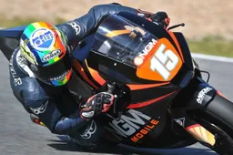 MotoGP: Alex De Angelis prova a Vairano la Suter BMW CRT