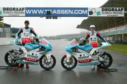 125cc: presentazione ad Assen per il team DeGraaf Molenaar