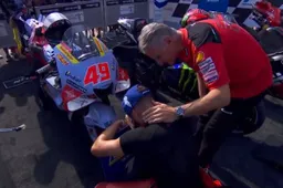 Di Giannantonio in lacrime: "Se continuo così, resterò in MotoGP"