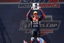 Di Mario stella italiana al MotoAmerica "Colin Edwards mi ha firmato la giustificazione"