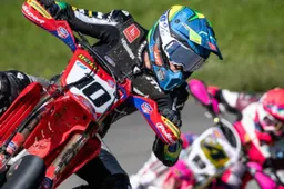 Moto3: Diogo Moreira brilla ancora in Supermoto, 2° a Villars sus Écot