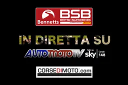 BSB Donington Gara 2: LIVE ore 17:30 su AutomotoTV