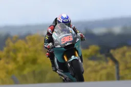 Moto2, Le Mans: a Jake Dixon le FP2, Luca Marini che botto!