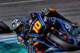 Moto2, Giorno 2: Seconda sessione nulla, Luca Marini rimane in testa