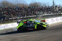 Monza Rally Show, Valentino Rossi ad un passo dalla 7^