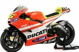 MotoGP: ecco la Ducati Desmosedici di Valentino Rossi