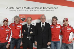MotoGP: conferenza stampa di Presentazione Ducati 2014