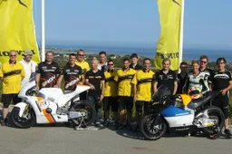 Moto2: positivo test per le Dunlop 2013 a Mireval