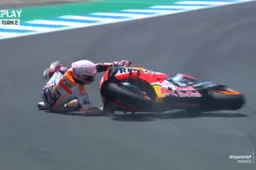 MotoGP, Marc Márquez cade sul velluto bollente di Jerez