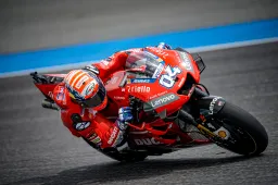 MotoGP, ThaiGP: Prove 3, Andrea Dovizioso 1° con le slick