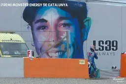 MotoGP: Alex Rins, finalmente il podio! Con 'saluto' e dedica a Luis Salom