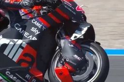 MotoGP, Aleix Espargaro: primo podio 2023 con l'ala rotta e "regalo" di Binder