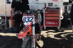 Il nostro Fabio in gara nel Flat Track coi professionisti, la preparazione (video)