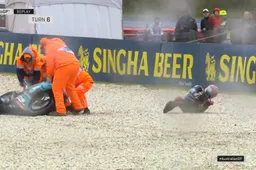 VIDEO Pauroso highside per Fabio Quartararo nelle FP1