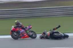 MotoGP, Quartararo bacchetta Morbidelli: "È entrato come un matto"