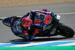 MotoGP: Fabio Quartararo a picco anche a Jerez
