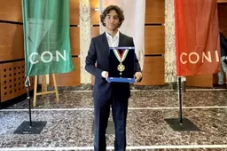 MotoGP: Enea Bastianini premiato col Collare d'Oro per il 2020